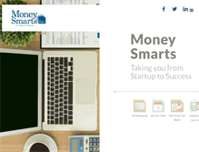 Tablet Screenshot of moneysmartsinc.com